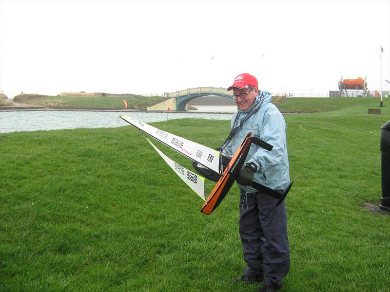 Fleetwood Saturday Dragon Force Spring Series Day 1 photo copyright Tony Wilson taken at Fleetwood Model Yacht Club and featuring the RG65 class