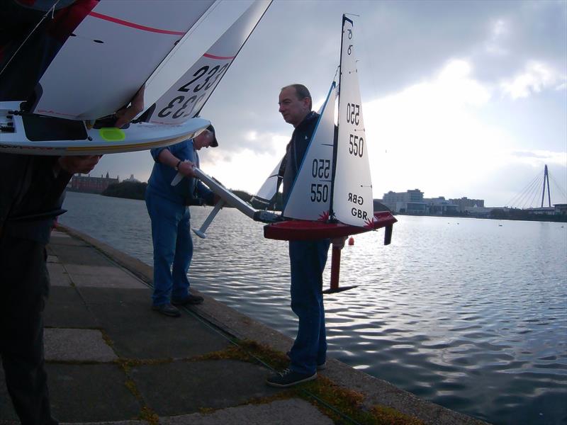 RC Laser and DF65 Northern Autumn Series day 1 photo copyright Tony Wilson taken at West Lancashire Yacht Club and featuring the RG65 class