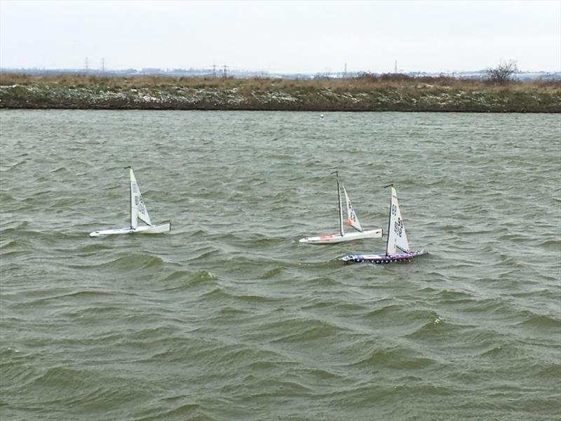 DF Racing UK TT Series Rounds 3 & 4 at Coalhouse Fort photo copyright Tim Long taken at Coalhouse Fort Radio Yacht Club and featuring the RG65 class