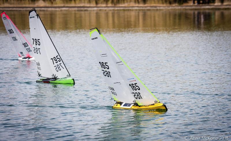 DF Racing UK 2018 TT Series at Fleetwood photo copyright Anna McKone taken at Fleetwood Model Yacht Club and featuring the RG65 class