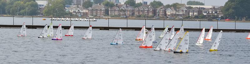 B Fleet racing during the DF65 Nationals at Poole - photo © Sue Brown