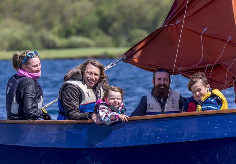 RYA Push the Boat Out at Notts County SC photo copyright David Eberlin taken at Notts County Sailing Club and featuring the Drascombe class