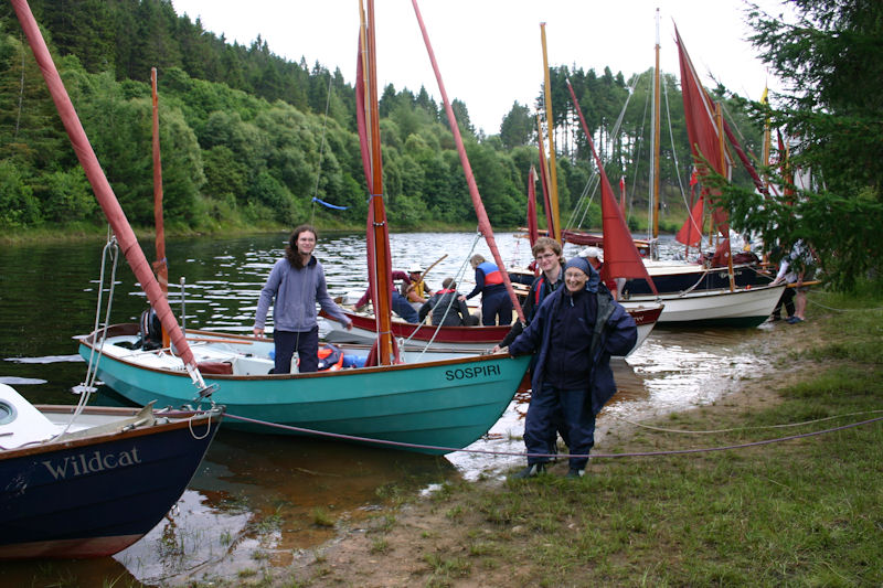 Drascombe cruise at Kielder Water photo copyright Tim Pettigrew taken at Kielder Water Sailing Club and featuring the Drascombe class