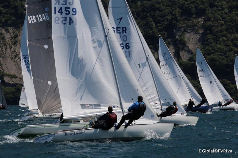 Riva Cup 2017 on Lake Garda photo copyright Elena Giolai / Fraglia Vela Riva taken at Fraglia Vela Riva and featuring the DYAS class