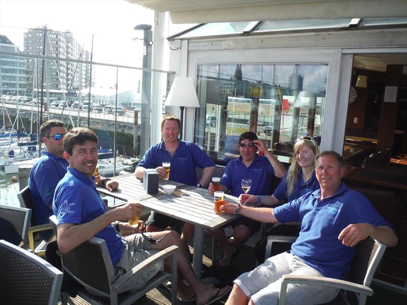 Apex Crew during the Haven Knox-Johnston EAORA Offshore Regatta photo copyright Tony Merewether taken at Royal Harwich Yacht Club and featuring the EAORA class