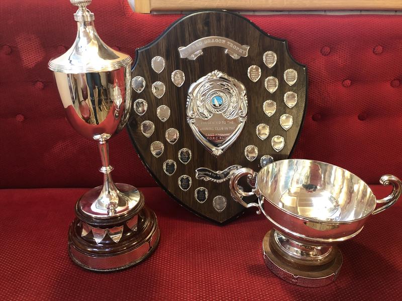 Club Trophies during the 70th EAORA 70th Prizegiving photo copyright Claire Scott taken at Medway Yacht Club and featuring the EAORA class