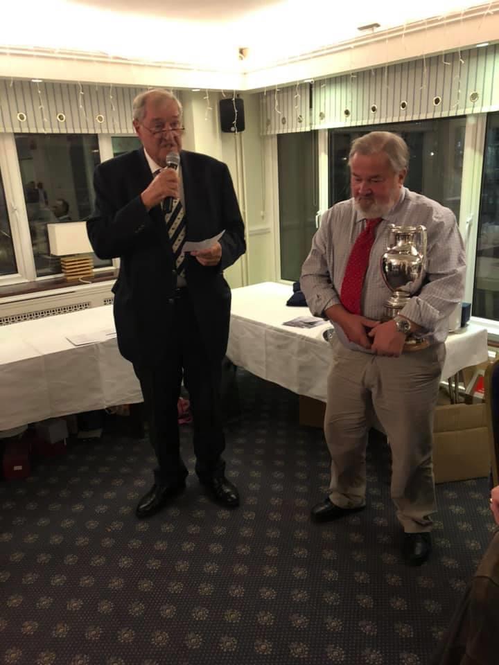 Richard and Erik during the 70th EAORA 70th Prizegiving photo copyright Claire Scott taken at Medway Yacht Club and featuring the EAORA class