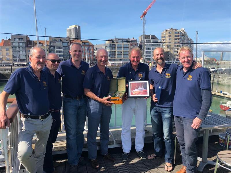 Golden Fleece wins the EAORA Buckley Goblets race from Mersea to Ostend photo copyright WMYC taken at West Mersea Yacht Club and featuring the EAORA class