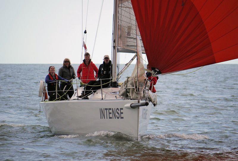 Intense (Sunday Race winner) at the EAORA Ralph Herring Trophy and Pattinson Cup weekend photo copyright Andy Wise taken at Royal Burnham Yacht Club and featuring the EAORA class