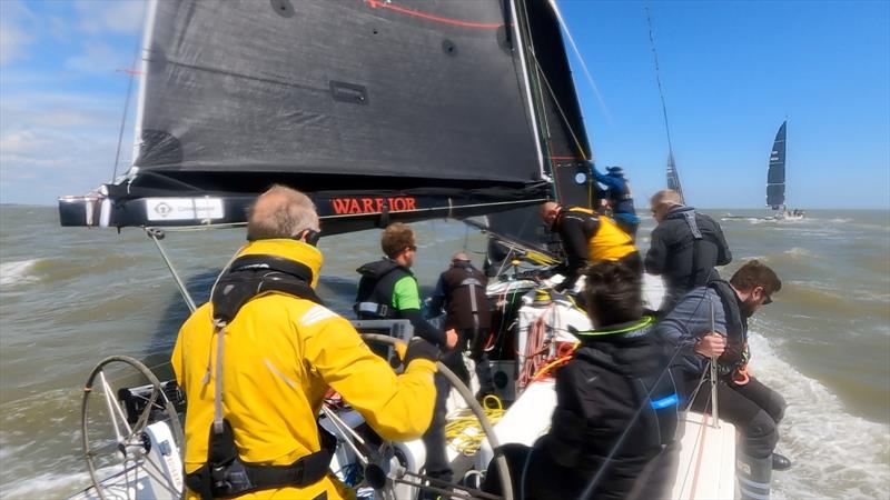 Warrior during the EAORA North Sea Race photo copyright Simon Farren taken at Royal Ocean Racing Club and featuring the EAORA class