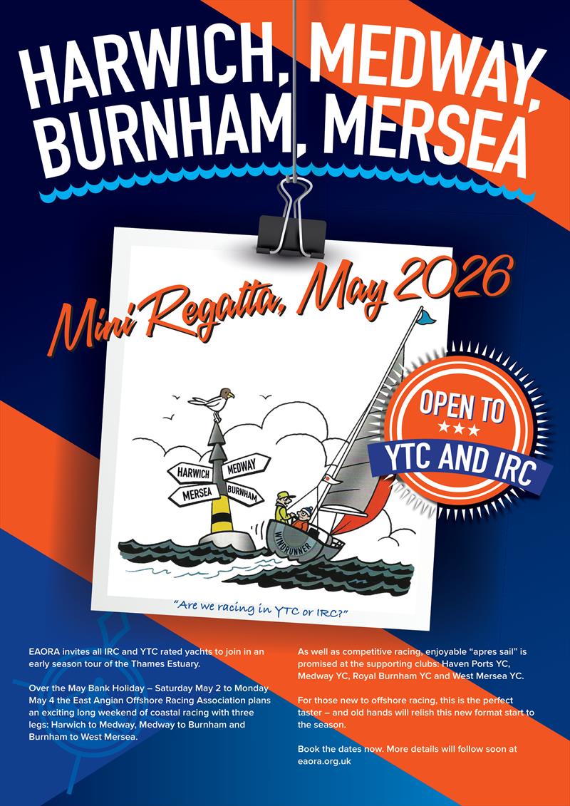 Mini Regatta 2026 Poster - photo © EAORA