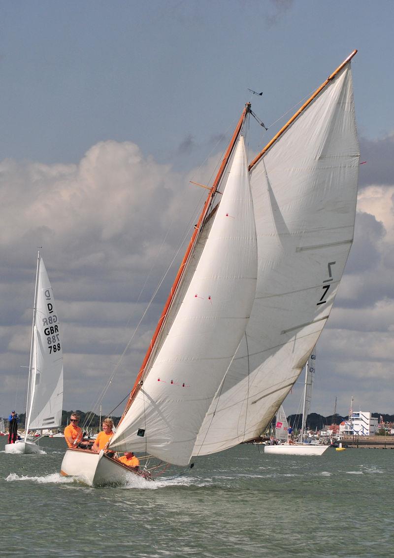 Burnham Week 2023 Day 1 photo copyright Alan Hanna taken at Burnham Sailing Club and featuring the East Coast One Design class