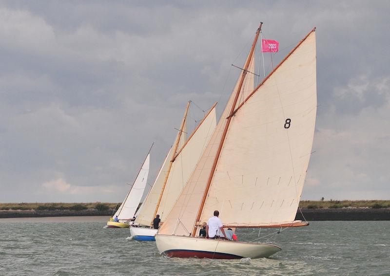 Burnham Week 2023 Day 2 photo copyright Alan Hanna taken at Burnham Sailing Club and featuring the East Coast One Design class