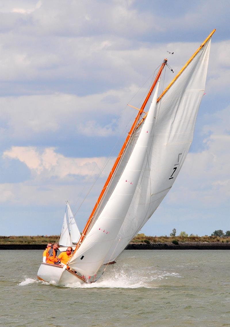 Burnham Week 2023 Day 5 photo copyright Alan Hanna taken at Burnham Sailing Club and featuring the East Coast One Design class