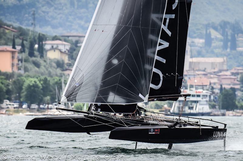 The ETF26 'Easy To Fly' foiler designed by Jean-Pierre Dick   photo copyright Foiling Week / Martina Orsini taken at  and featuring the  class