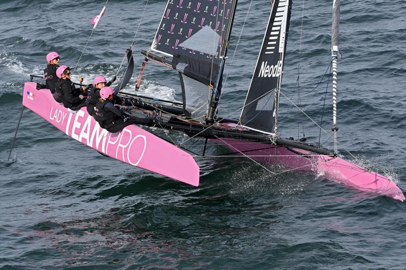 Lady Team Pro - racing in the first event of the 2022 ETF26 Grand Prix - Spi Ouest-France - April 2022 photo copyright David Ademas/Ouest - France taken at  and featuring the  class