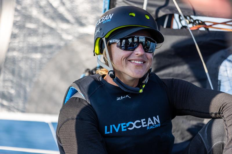Molly Meech - Live Ocean Racing ETF26 crew- the squad includes several of New Zealand's top sailors including Olympic medalists and World Champions. Most of the squad are campaigning forParis 2024  - photo © Zhik