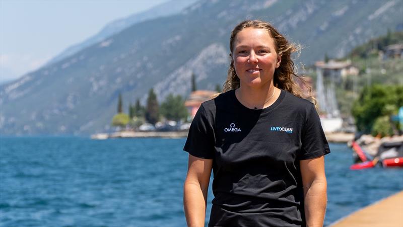 Liv Mackay - Live Ocean Racing - Foiling Week, Lake Garda, Italy, July 2022 photo copyright Dani Devine taken at Vela Club Campione del Garda and featuring the  class