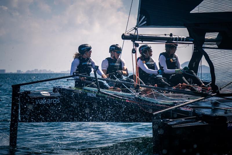 Live Ocean Racing  - Day 1 - Los Alcazares, Spain - October 4, 2023 photo copyright Live Ocean Racing taken at  and featuring the ETF26 class