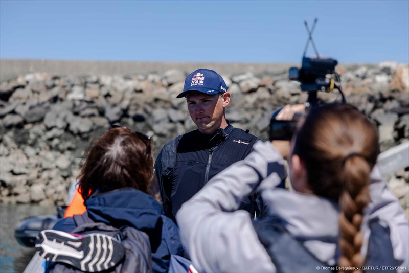 SailGP teams train in Quiberon on ETF26s - photo © Thomas Deregnieaux / QAPTUR