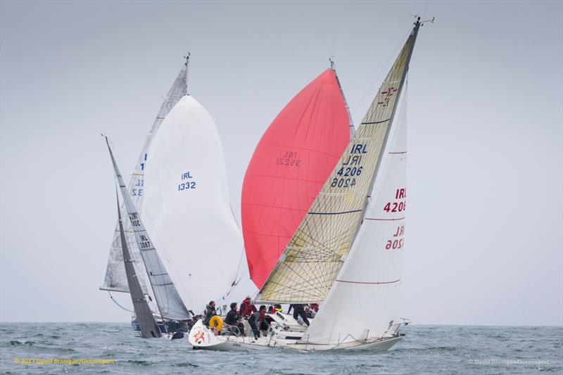Day 1 of the ICRA Nationals in Crosshaven photo copyright David Branigan / Oceansport taken at Royal Cork Yacht Club and featuring the ECHO class