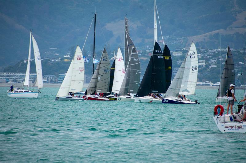 Elliott 5.9 South Island fleet competing at Nelson photo copyright Elliott 5.9 class taken at Nelson Yacht Club and featuring the Elliott 5.9 class