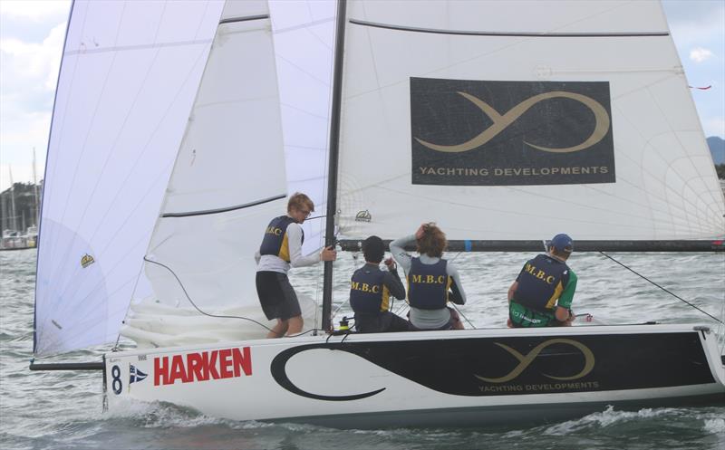 Harken Schools Regatta at Royal New Zealand Yacht Squadron day 2 photo copyright Georgia Witt taken at Royal New Zealand Yacht Squadron and featuring the Elliott 6m class