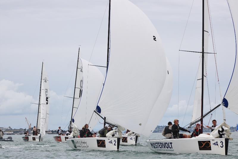 Yachting Developments Ltd New Zealand Match Racing Championships, Day 1 - October 4, 2018 photo copyright Andrew Delves taken at Royal New Zealand Yacht Squadron and featuring the Elliott 6m class