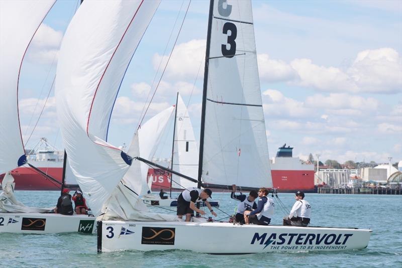 Yachting Developments Ltd New Zealand Match Racing Chamionships - Day 2 photo copyright Andrew Delves taken at Royal New Zealand Yacht Squadron and featuring the Elliott 6m class