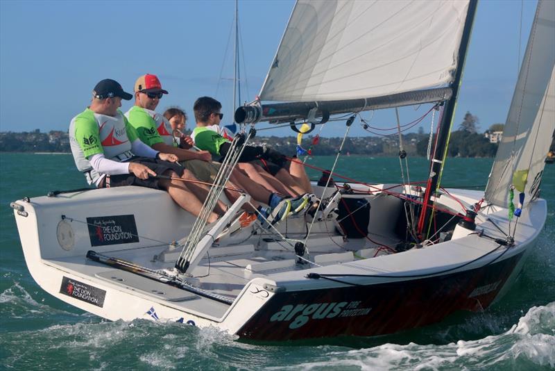 Yachting Developments Ltd New Zealand Match Racing Championships - Day 3 photo copyright Andrew Delves taken at Royal New Zealand Yacht Squadron and featuring the Elliott 6m class