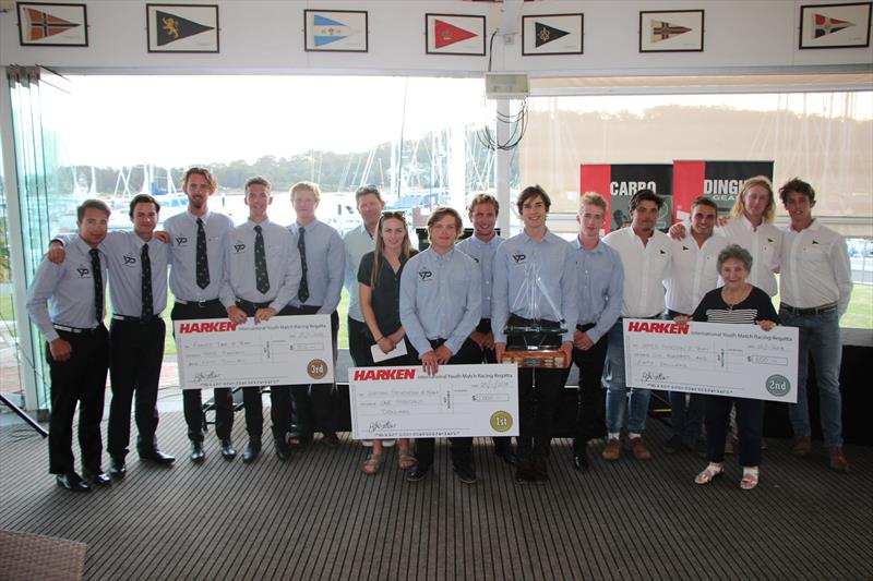 Harken International Youth Match Racing Championship - Royal Prince Alfred Yacht Club, Pittwater NSW photo copyright Royal Prince Alfred YC taken at Royal Prince Alfred Yacht Club and featuring the Elliott 6m class