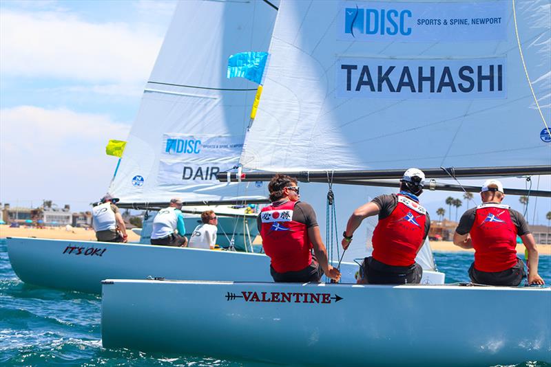 Leonard Takahashiv Frankie Dair - Governor's Cup Day 4, July 19, 2019 photo copyright Andrew Delves taken at Balboa Yacht Club and featuring the Elliott 6m class