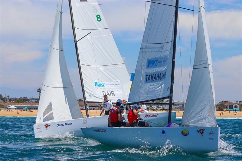Leonard Takahashi v Frankie Dair - Governor's Cup Day 4, July 19, 2019 photo copyright Andrew Delves taken at Balboa Yacht Club and featuring the Elliott 6m class