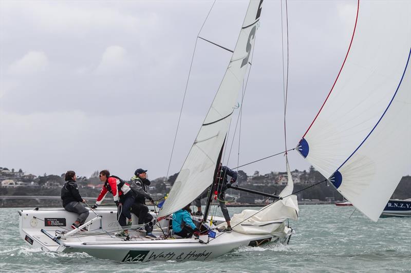 Day 1 - Yachting Developments Ltd  New Zealand Match Racing Championships - October 3, 2019 photo copyright Andrew Delves taken at Royal New Zealand Yacht Squadron and featuring the Elliott 6m class