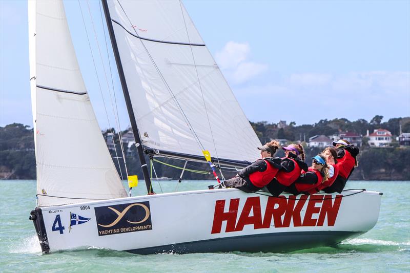 2.0 Women's Edge - Day 2 - Yachting Developments Ltd New Zealand Match Racing Championships - October 4, 2019  photo copyright Andrew Delves taken at Royal New Zealand Yacht Squadron and featuring the Elliott 6m class