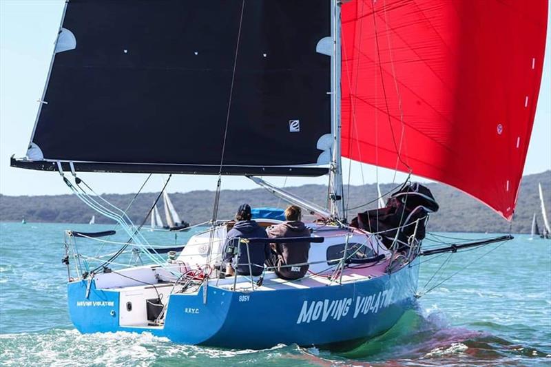Setting off downwind preparing for the RNI photo copyright SSANZ taken at  and featuring the Elliott 6m class