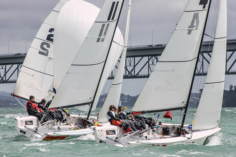 Twelve youth teams will sail across 10 days if competition photo copyright RNZYS taken at Royal New Zealand Yacht Squadron and featuring the Elliott 6m class