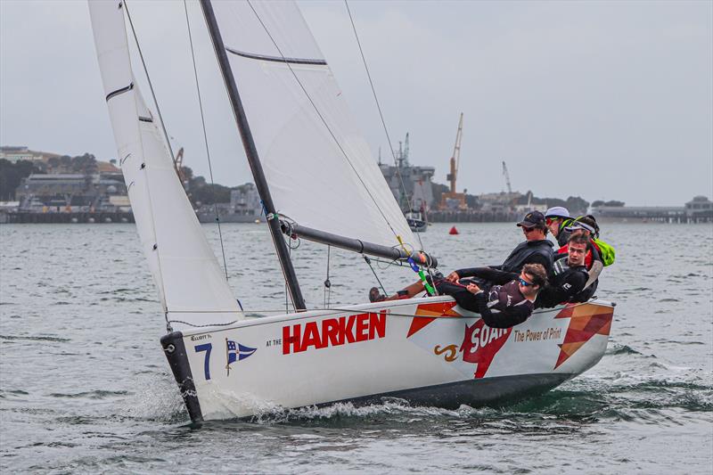 Day 3 - 2020 Harken Youth International Match Racing Cup - February 22, 2020 - Royal NZ Yacht Squadron, Auckland NZ - photo © Andrew Delves