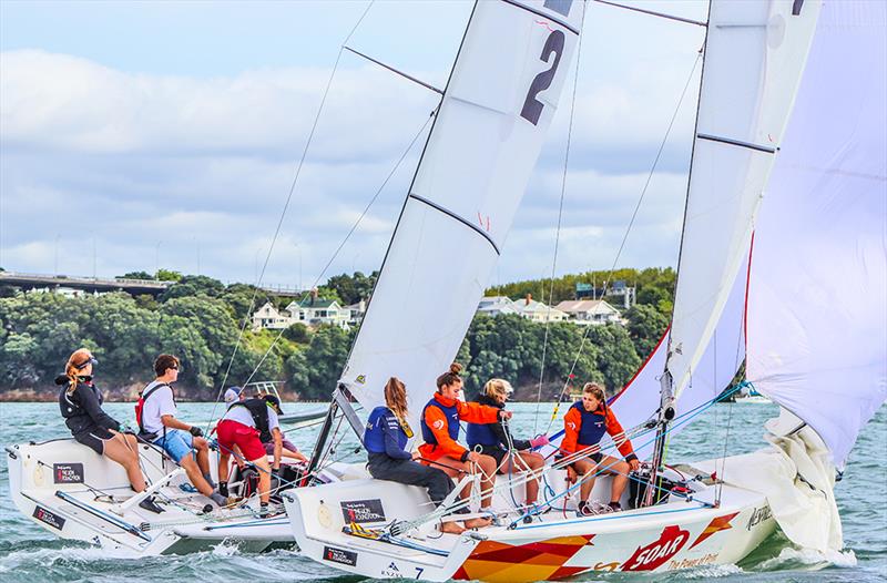 Harken National Secondary School Keelboat Championships 2019  - photo © Andrew Delves