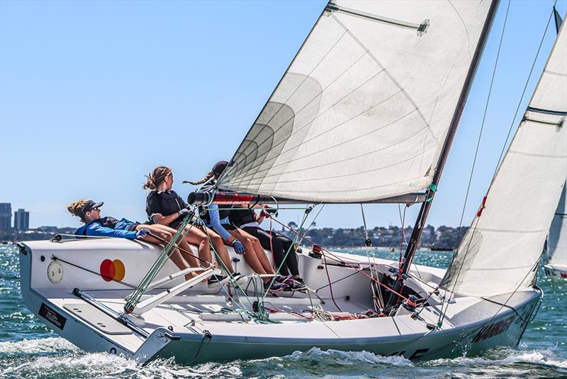 Baradene College - Harken National Secondary Schools Keelboat Championships - Waitemata Harbour - 2020 - photo © Andrew Delves