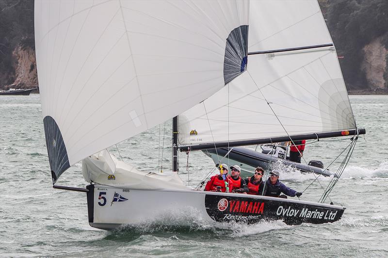 Reuben Corbett - Yachting Developments NZ Match Racing Championships, October 2020 photo copyright Andrew Delves taken at Royal New Zealand Yacht Squadron and featuring the Elliott 6m class