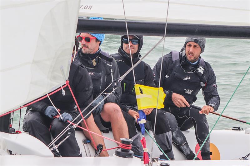 Graeme Sutherland - Yachting Developments NZ Match Racing Championships, October 2020 photo copyright Andrew Delves taken at Royal New Zealand Yacht Squadron and featuring the Elliott 6m class