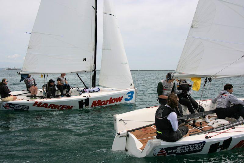 Hyde Sails Under-19 Match Racing Championship photo copyright British Keelboat Sailing taken at Weymouth & Portland Sailing Academy and featuring the Elliott 6m class