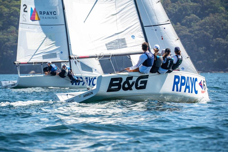 Woollahra Sailing Club are in great form heading into the final photo copyright Alex Dare taken at Royal Prince Alfred Yacht Club and featuring the Elliott 6m class