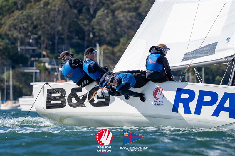 Daniel Kemp's RPAYC team finished third overall - SAILING Champions League – Asia Pacific Final photo copyright Harry Fisher, Down Under Sail taken at Royal Prince Alfred Yacht Club and featuring the Elliott 6m class