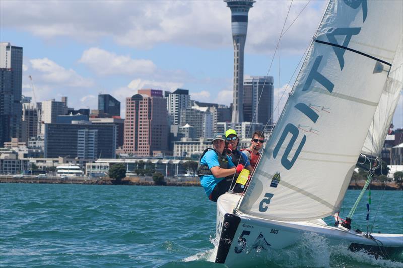 Harken NZ NZ Match Racing Championship - Royal NZ Yacht Squadron - January 22-24, 2022 photo copyright RNZYS Media taken at Royal New Zealand Yacht Squadron and featuring the Elliott 7 class