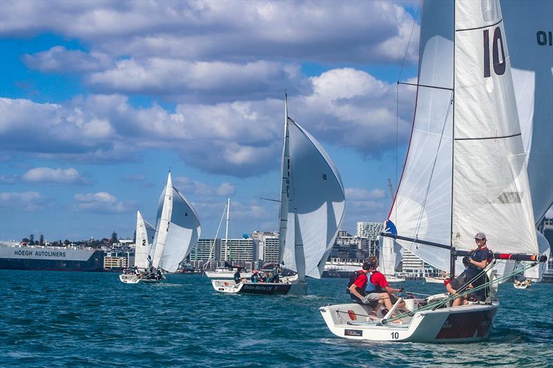 Harken NZ National Secondary Schools Keelboat Championships - Royal NZ Yacht Squadron - April 2022 - photo © William Woodworth - RNZYS