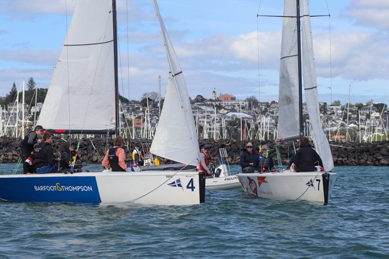 Harken New Zealand Match Racing Championships - RNZYS - October 2022 photo copyright RNZYS Media taken at Royal New Zealand Yacht Squadron and featuring the Elliott 7 class