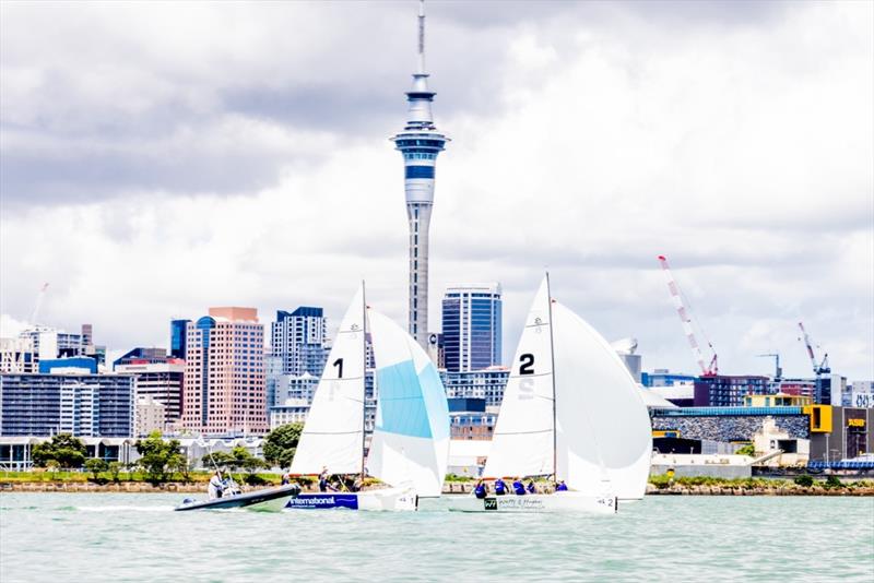 Barfoot & Thompson Women's World Match Racing Championships - Day 3 - November 12, 2022 - Auckland - photo © Adam Mustill