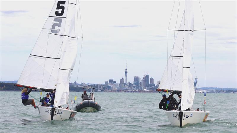 Lighthouse 2023 New Zealand Match Racing Championships - October 26-29, 2023 photo copyright RNZYS Media taken at Royal New Zealand Yacht Squadron and featuring the Elliott 7 class